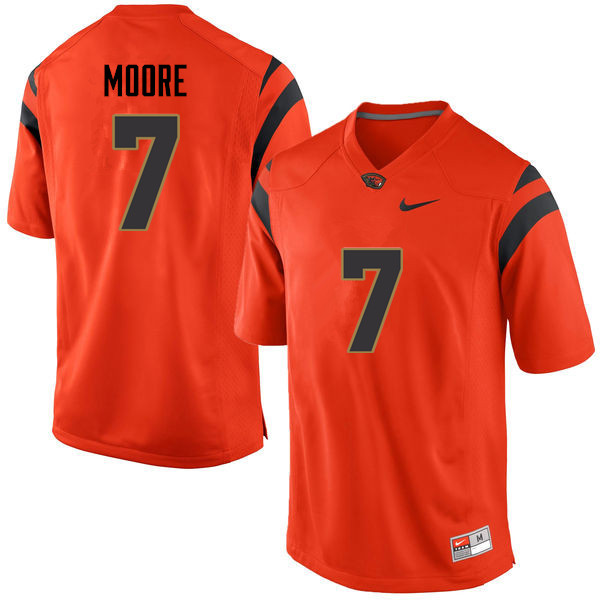 Youth Oregon State Beavers #7 Nick Moore College Football Jerseys Sale-Orange